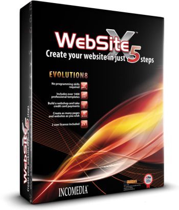 Incomedia WebSite Evolution X5 v8.0.11 (ENG+RUS)