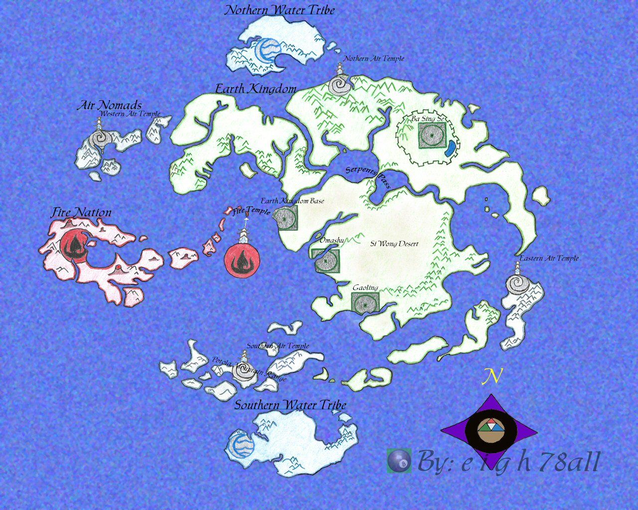 карта аватар легенда об аанге в майнкрафт #7